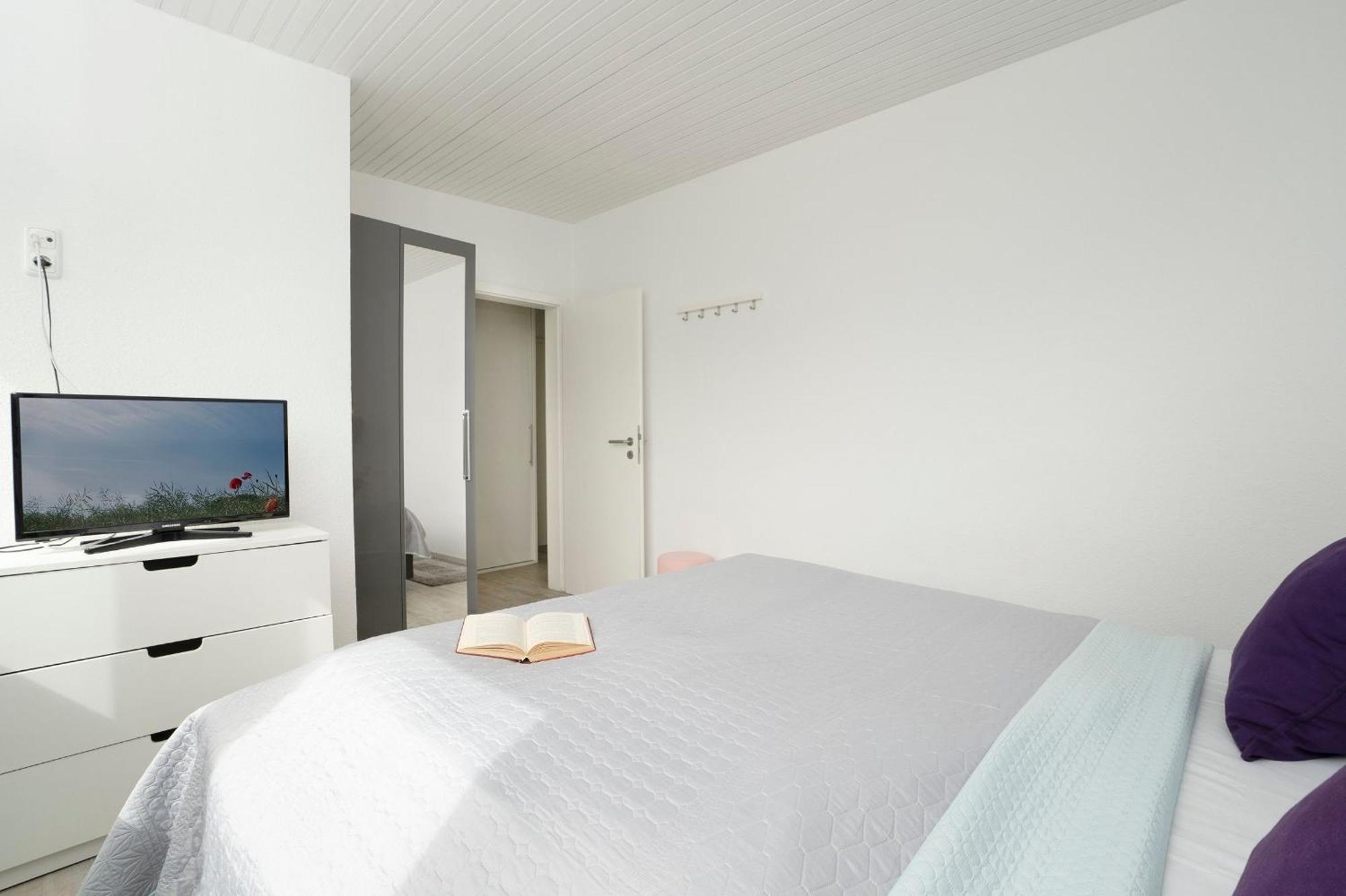 Апартаменти Haus Waldfrieden Ferienhaeuschen Waldfrieden Гафкруґ Екстер'єр фото